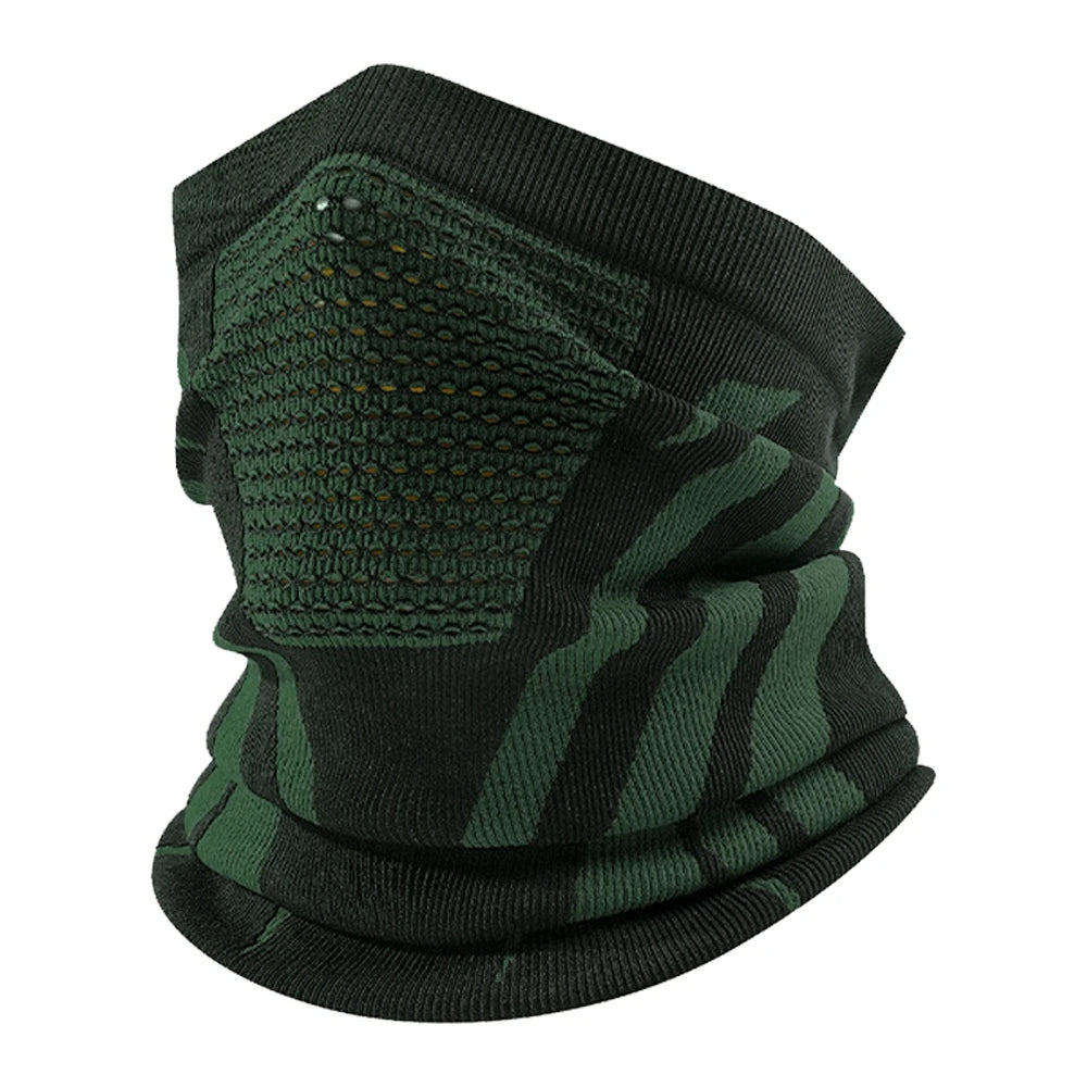 1pc/2pcs/3pcs Unisex Winter Breathable Warm Ski Mask Bike Motorcycle Half Face Mask Scarf Outdoor Hiking Fishing Cycling Mask