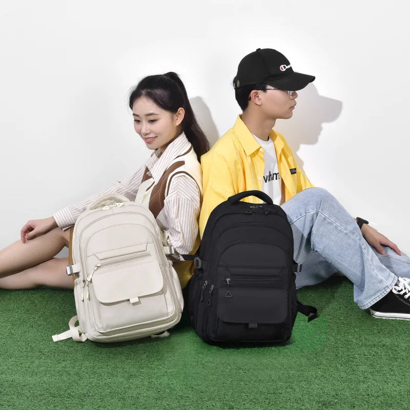 Large Capacity Travel Backpack with Laptop Compartment and Multiple Pockets for Middle School, High School and College Students