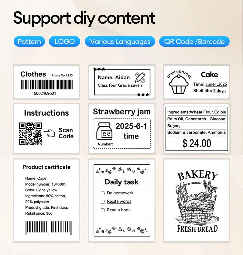 Marklife X2 Portable Bluetooth Thermal Label Printer