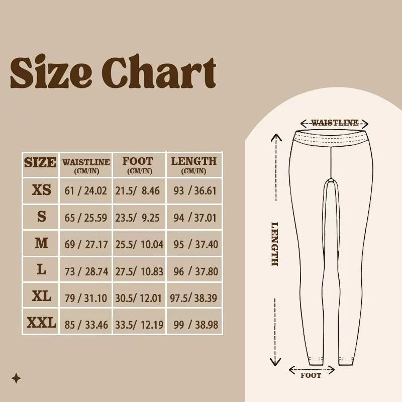 Women Mid‑Rise Fleece Lined Leggings Grey Leopard Print Slim Stretchy Warm Yoga Workout Pants
