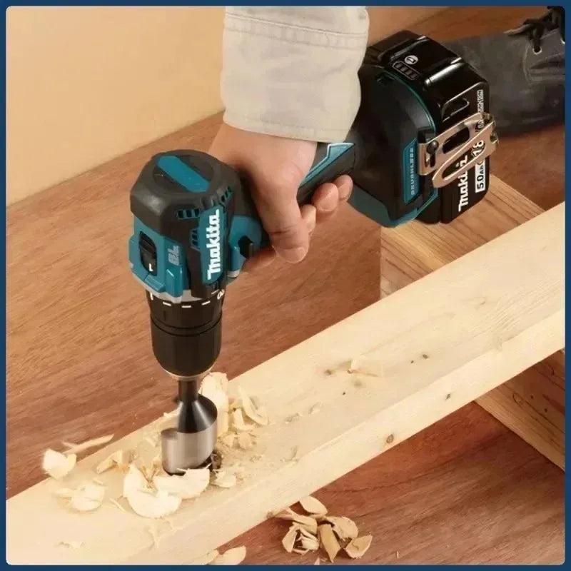 Makita DDF487 18V Wireless Brushless Drill Driver Light Lithium Equipment For Workshop Drilling And Fastening Tasks