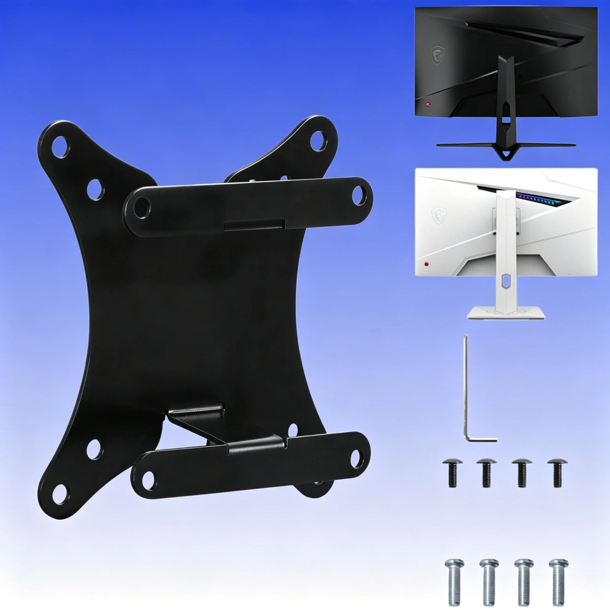 VESA Adapter For MSI Optix Monitor G274QPF MAG342CQR MAG27CQ MAG24C G32CQ5P MAG27C MAG240VC MAG270 MAG271 MD272 Wall Mount