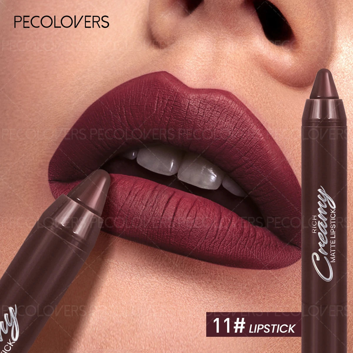1PC Matte Lipstick Pen-Easy Glide, Long-Lasting, Non-sticky, Soft Comfortable Texture, Compatible With Various Lip Looks, Daily