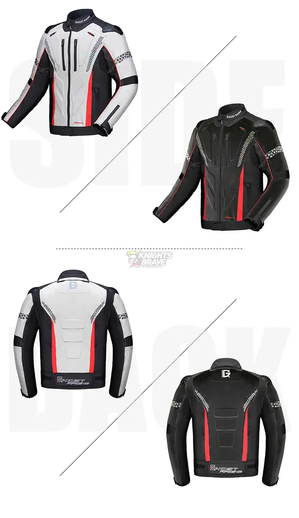 Waterproof Motorcycle Jacket Men Blouson Moto Autumn Winter Cold-proof Motocross Motorbike Riding Clothing Motorcycle Equipment