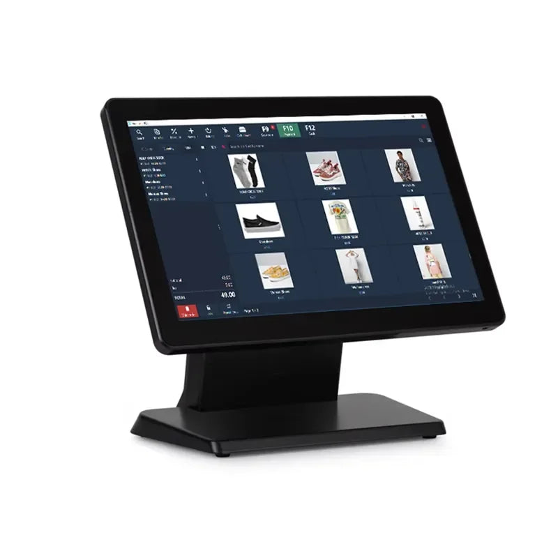 All in One POS System Cash Register 14 Inch Touch Screen With Printer, Scanner and Cash Box