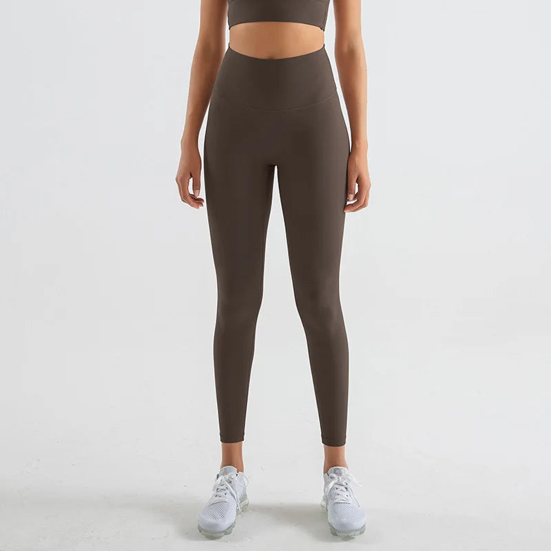 TRY TO BN Yoga Pants Leggings Women Naked Feeling High Waisted Workout Seamless Sports Fitness GymLeggings Push Up Tights Women