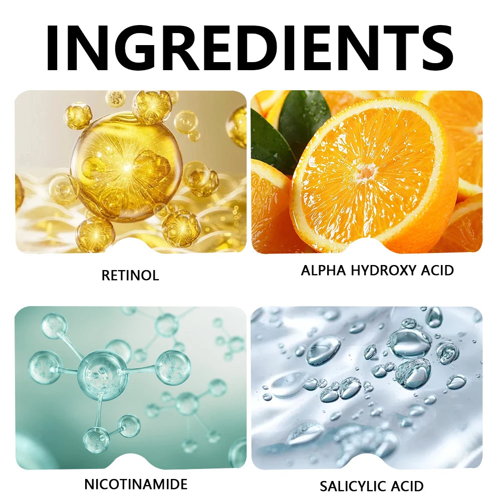 Salicylic Acid Facial Serum Firming Even Skin Tone,unclogs Pores oil Control Lightening Fine Lines Fast Absorption Face Care 
