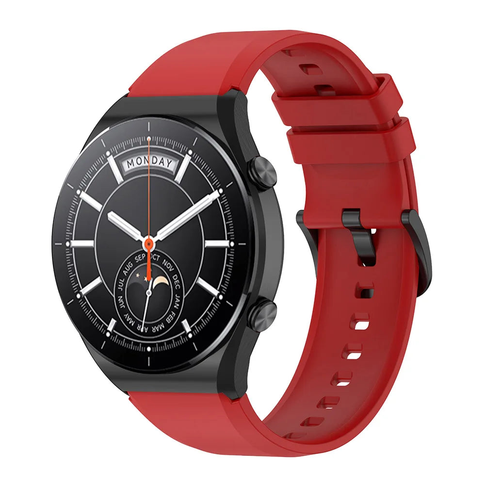 22mm Silicone Strap For Xiaomi Watch S1/S1 Active Replacement Watch Band for Xiaomi Watch S4 S3 S2