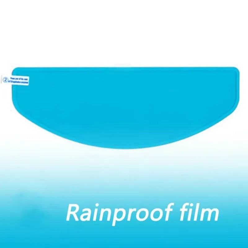 Motorcycle Helmet Anti-rain and Anti-fog Films Safety Driving Durable Nano Coating Clear Sticker Film Motorbike Accessories