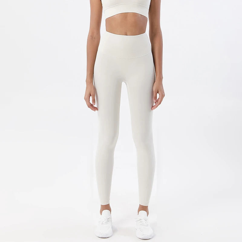 TRY TO BN Yoga Pants Leggings Women Naked Feeling High Waisted Workout Seamless Sports Fitness GymLeggings Push Up Tights Women