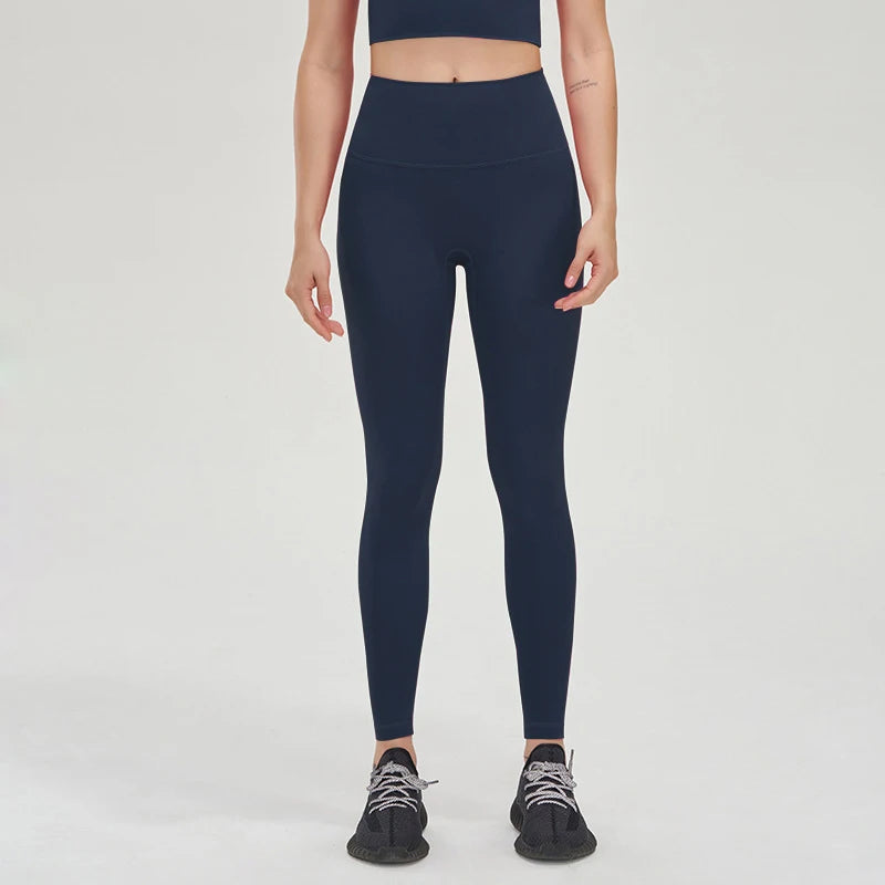 TRY TO BN Yoga Pants Leggings Women Naked Feeling High Waisted Workout Seamless Sports Fitness GymLeggings Push Up Tights Women