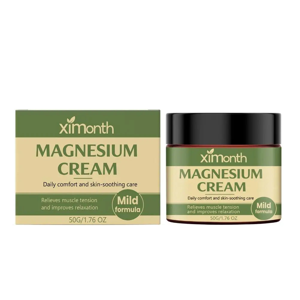 1-3Pcs Magnesium Soothing Body Cream - Relieves Tension & Muscle Discomfort, Deep Moisturizing Joint Relief Cream for All Skin