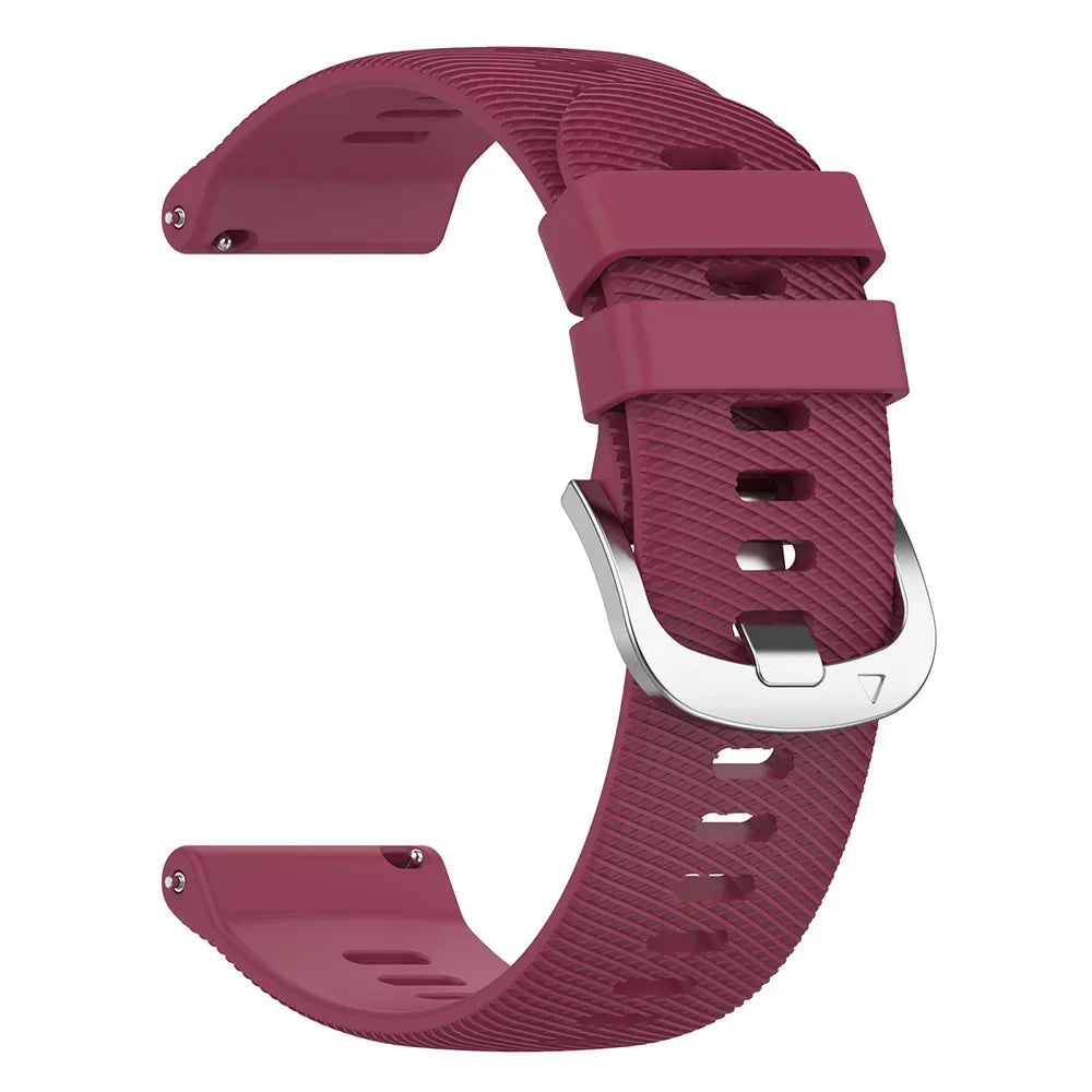 Silicone Strap For Garmin Vivoactive 5 4 Band Forerunner 165 265 255 245 645/Venus 3 Watchband 20mm 22mm Sports Bracelet Correa