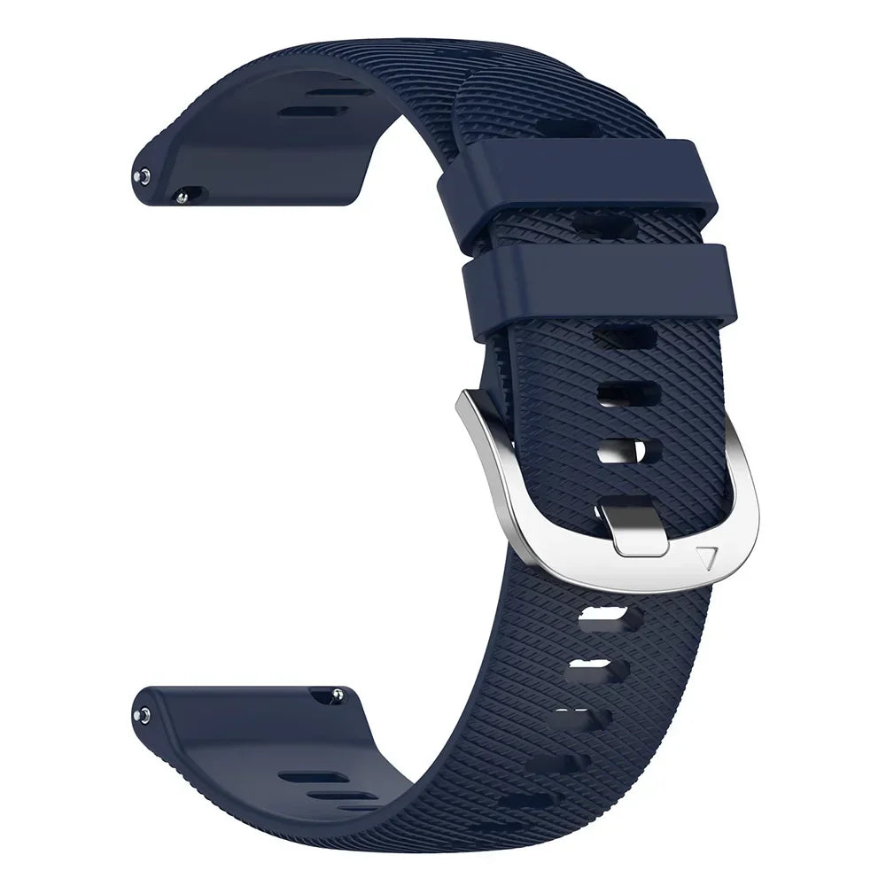 Silicone Strap For Garmin Vivoactive 5 4 Band Forerunner 165 265 255 245 645/Venus 3 Watchband 20mm 22mm Sports Bracelet Correa