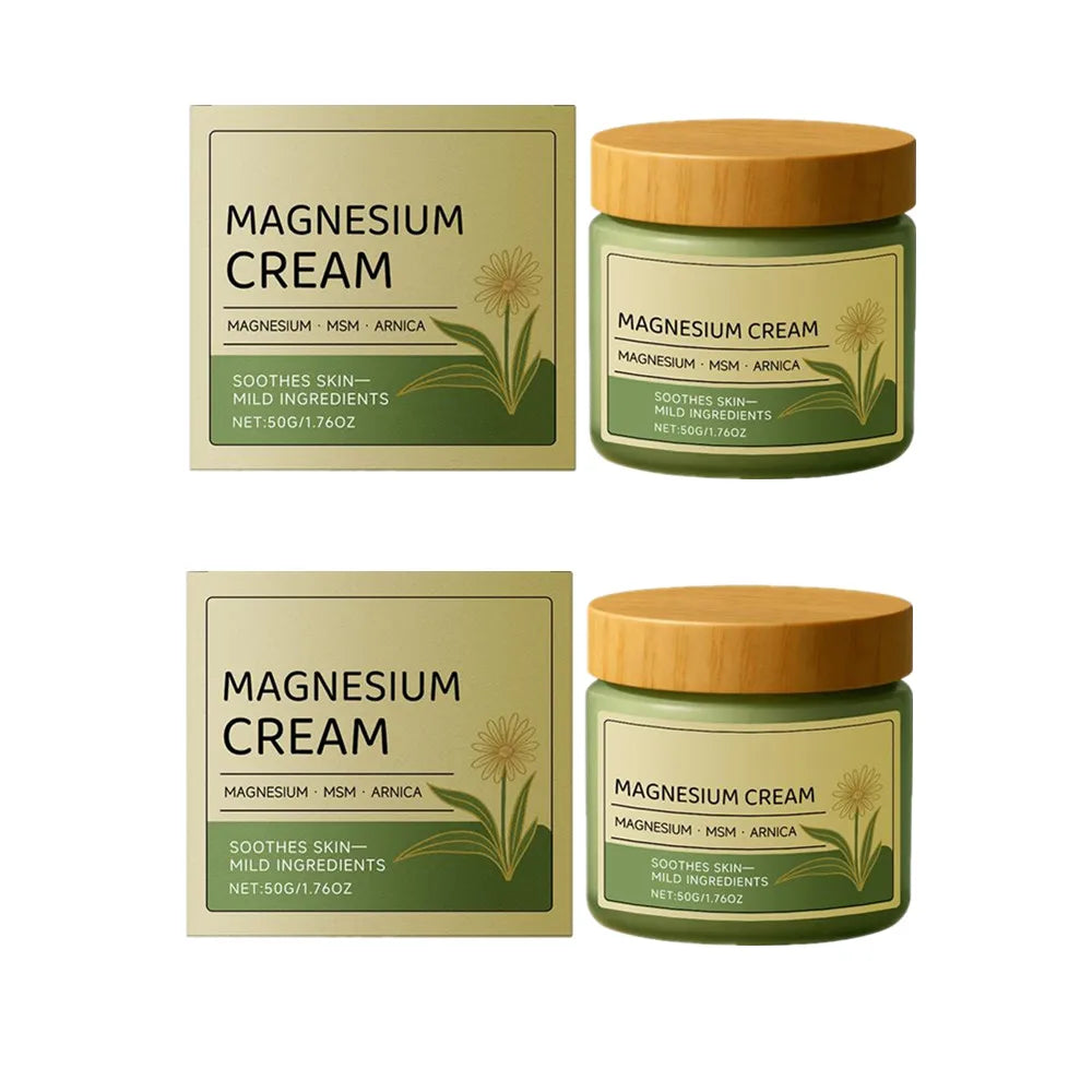 1-3Pcs Magnesium Soothing Body Cream - Relieves Tension & Muscle Discomfort, Deep Moisturizing Joint Relief Cream for All Skin