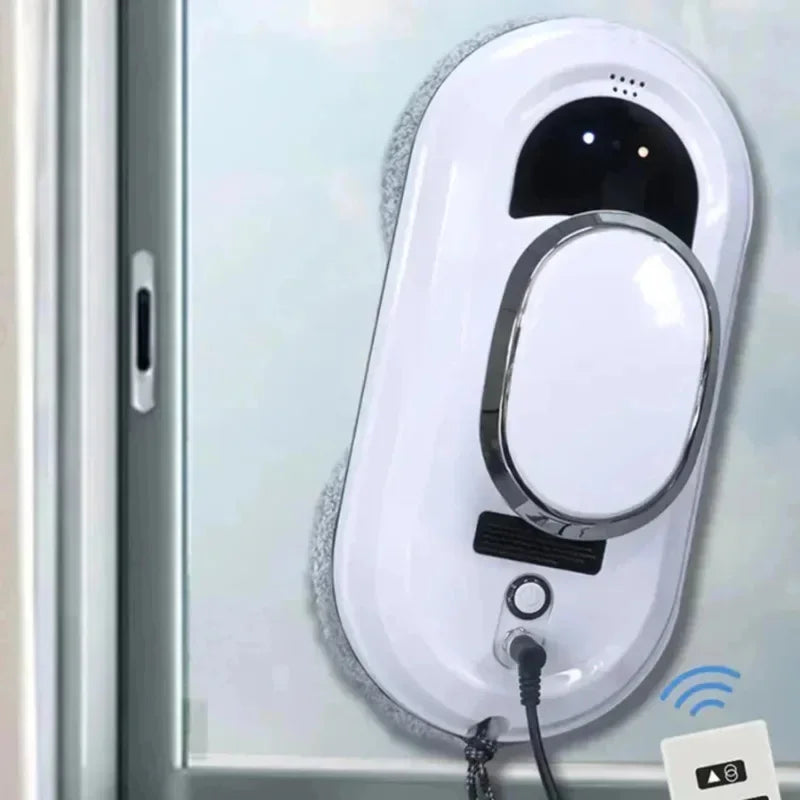 110V 220V Remote Control Home Window Cleaning Robot Electric Window Cleaner Glass Automatic Cleaning Tool High Suction Anti Fall
