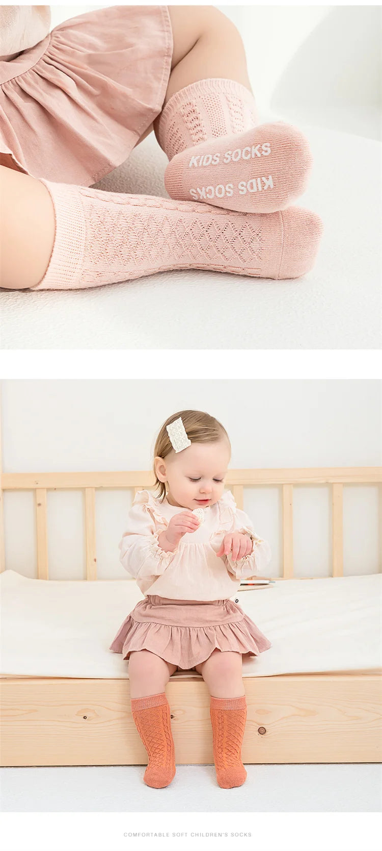 3Pairs/lot Children's Socks For Girls Boys Cotton Casual Kids Sock Spring Summer Baby Toddler Floor Home Sock Non-slip 1-5Years