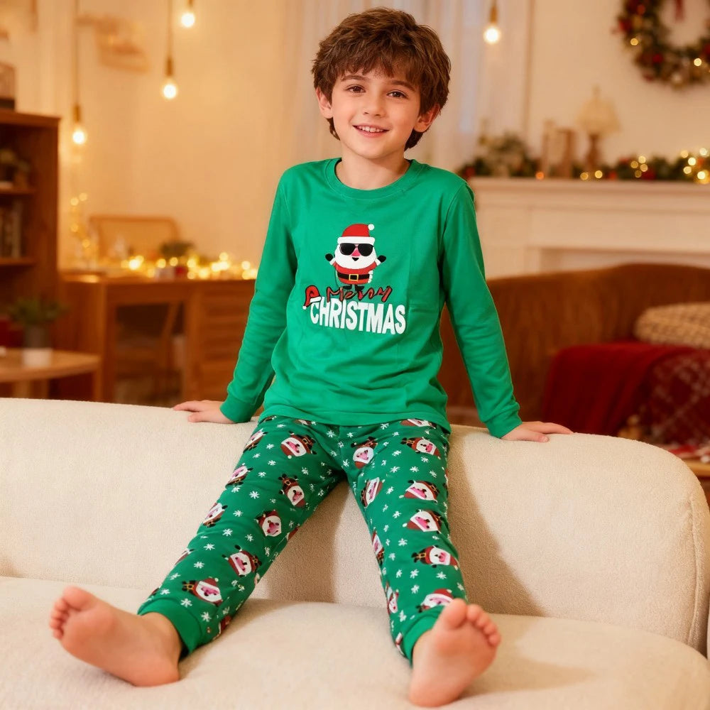 Boys Pajamas Sets 3 to 4 5 6 7 10 12 Years Winter Cotton Long Sleeve Kids Pyjama Toddler Girl Christmas Pijama Children Clothing