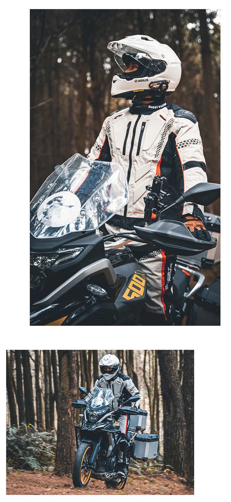Waterproof Motorcycle Jacket Men Blouson Moto Autumn Winter Cold-proof Motocross Motorbike Riding Clothing Motorcycle Equipment