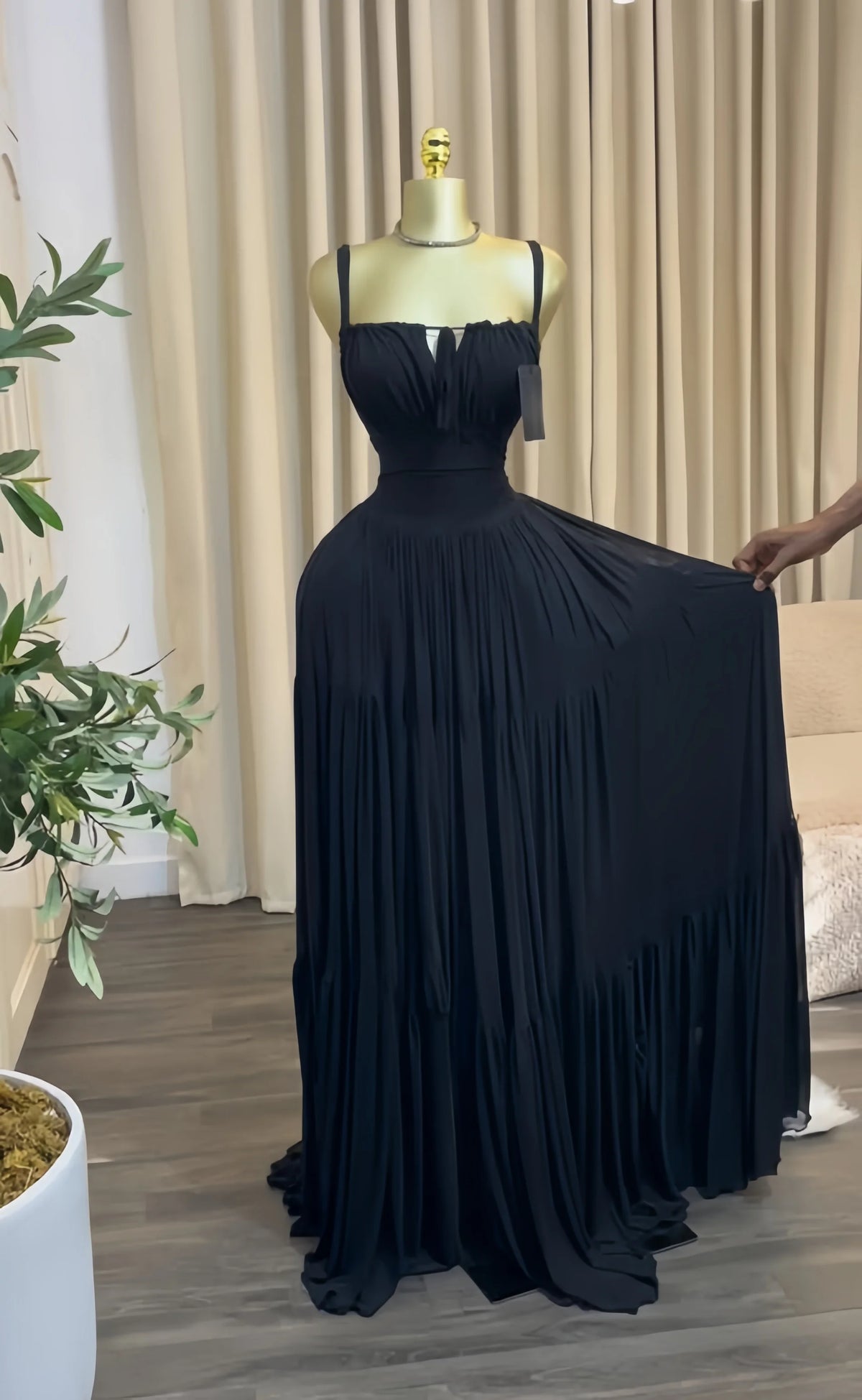 CM.YAYA 2026 Fall Winter Women Long Sleeve Slash Neck Long Maxi Dress Slim Evening Birthday Trendy Sexy Vacation Party Dresses