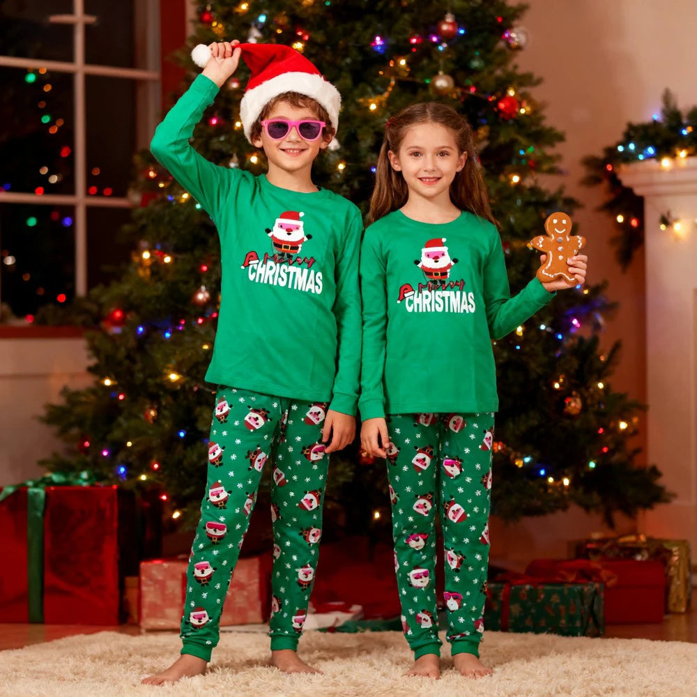 Boys Pajamas Sets 3 to 4 5 6 7 10 12 Years Winter Cotton Long Sleeve Kids Pyjama Toddler Girl Christmas Pijama Children Clothing
