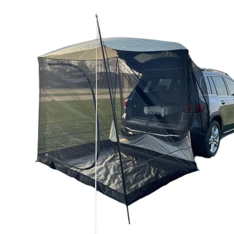 Portable Waterproof SUV Tail Tent Lohascamping Car box docking tent 3-4 people Dome tent Sunshade Tunnel style tent,Large tent,
