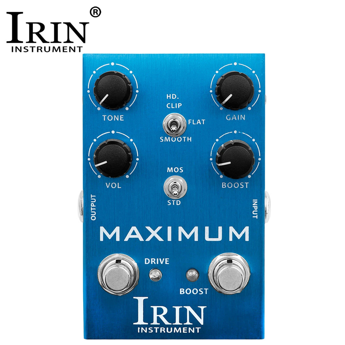 IRIN Electric Guitar Effects Pedal AN-41 MAXIMUM Overdrive Pedal Wild Overdrive Distortion Effect Effector Guitar Accessory