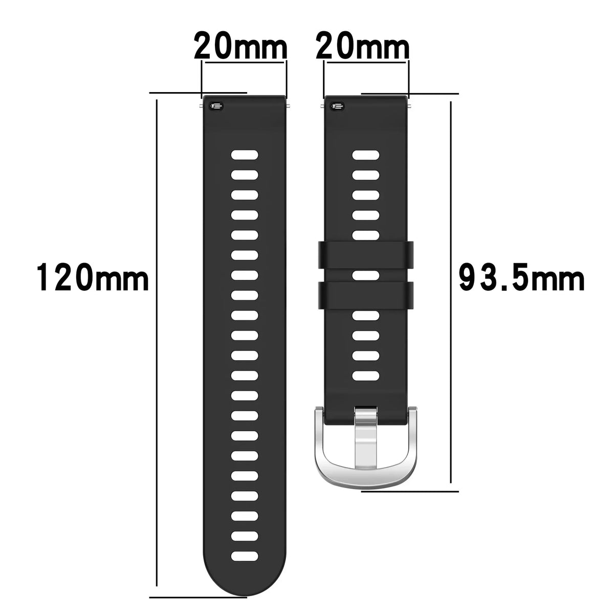 Silicone Strap For Garmin Vivoactive 5 4 Band Forerunner 165 265 255 245 645/Venus 3 Watchband 20mm 22mm Sports Bracelet Correa