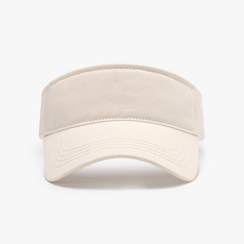 Summer outdoor UV protection visor hat for women, versatile, breathable, large head circumference, sun protection sun hat