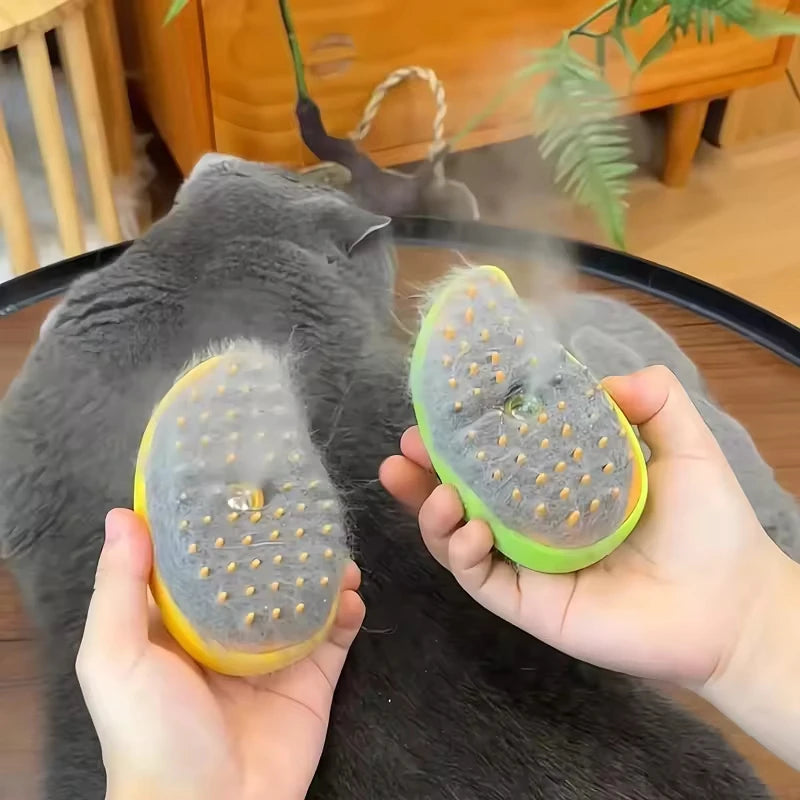 Remove Pet Hairs Brush for Combing Dogs Electric Spray Massage Long Hair Cat Dog Brush Fur Brush Cleaning Animal Hairs