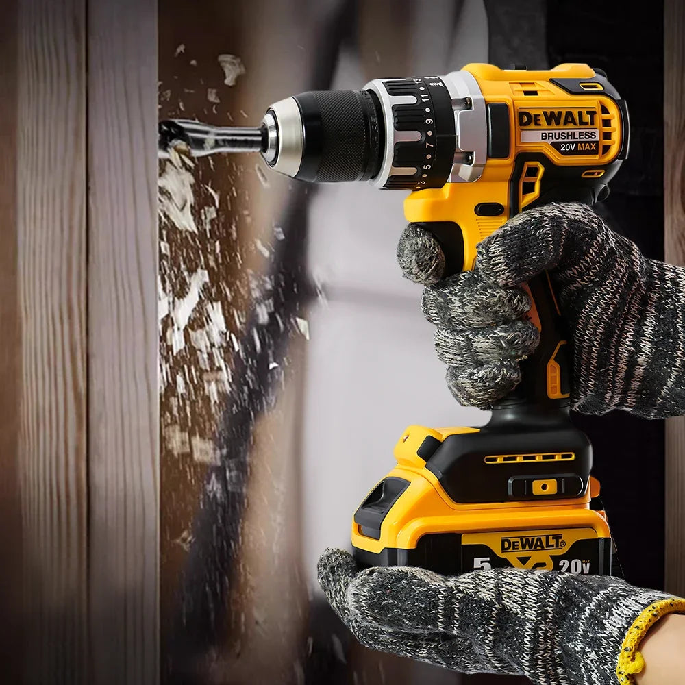 Dewalt DCD796 Wireless Brushless Impact Drill Power Tool 20V Battery Lightweight LED Light Electric Drilling tool