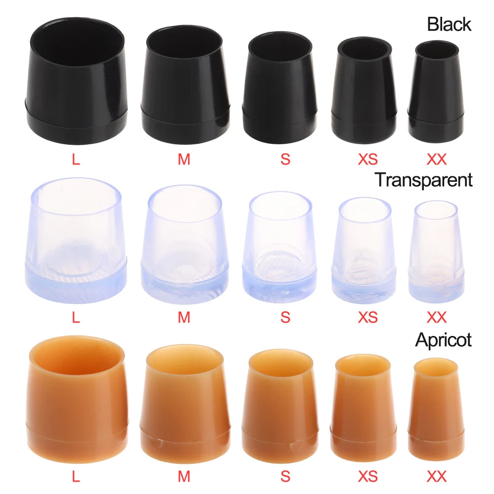 1 Pair Heel Protector Useful Antislip High Heeler Stoppers Wearable Non-slip Round Heel Shockproof Shoes Accessories