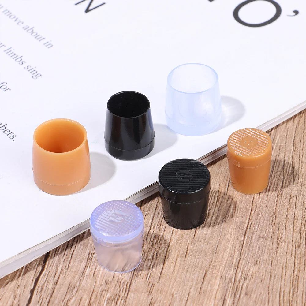 1 Pair Heel Protector Useful Antislip High Heeler Stoppers Wearable Non-slip Round Heel Shockproof Shoes Accessories