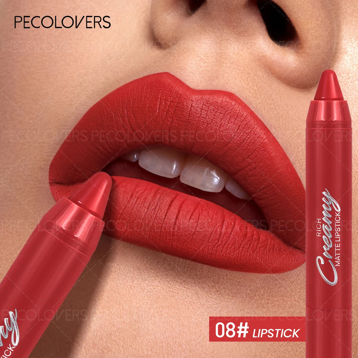 1PC Matte Lipstick Pen-Easy Glide, Long-Lasting, Non-sticky, Soft Comfortable Texture, Compatible With Various Lip Looks, Daily