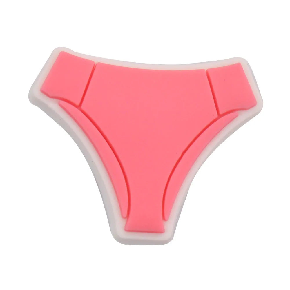 1-35PCS PVC Shoe Charms Limit Dose Not Exist Cool Libra Girls Thank You Love Feminist Buckle Clog Hole Slipper Decoration