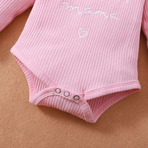 0 - 18M Baby Girl Pink Clothes Set Spring&Autumn Clothing Long Sleeve Bodysuit+Floral Pants+Headband 3PCS Toddler Fashion Outfits - Beauty