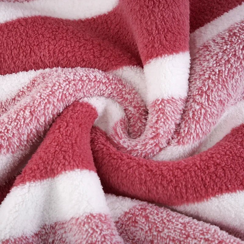 1 Set Striped Face Towel 35x75cm for Bathroom and Soft and Absorbent Quick - Drying Experience Microfiber Bath Towel 70x140cm - Beauty