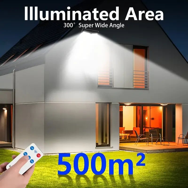 100000LM 8000W/4000W/500W Solar Led Light Outdoor Powerful Outdoor Solar Lamp Motion Sensor Waterproof Solar Street Wall Lamp - Beauty