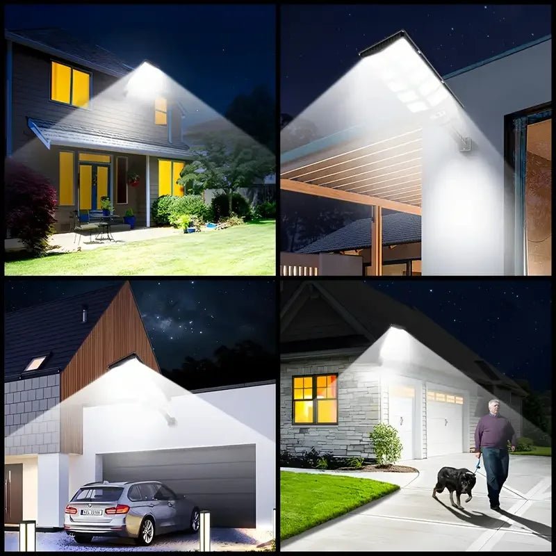 100000LM 8000W/4000W/500W Solar Led Light Outdoor Powerful Outdoor Solar Lamp Motion Sensor Waterproof Solar Street Wall Lamp - Beauty