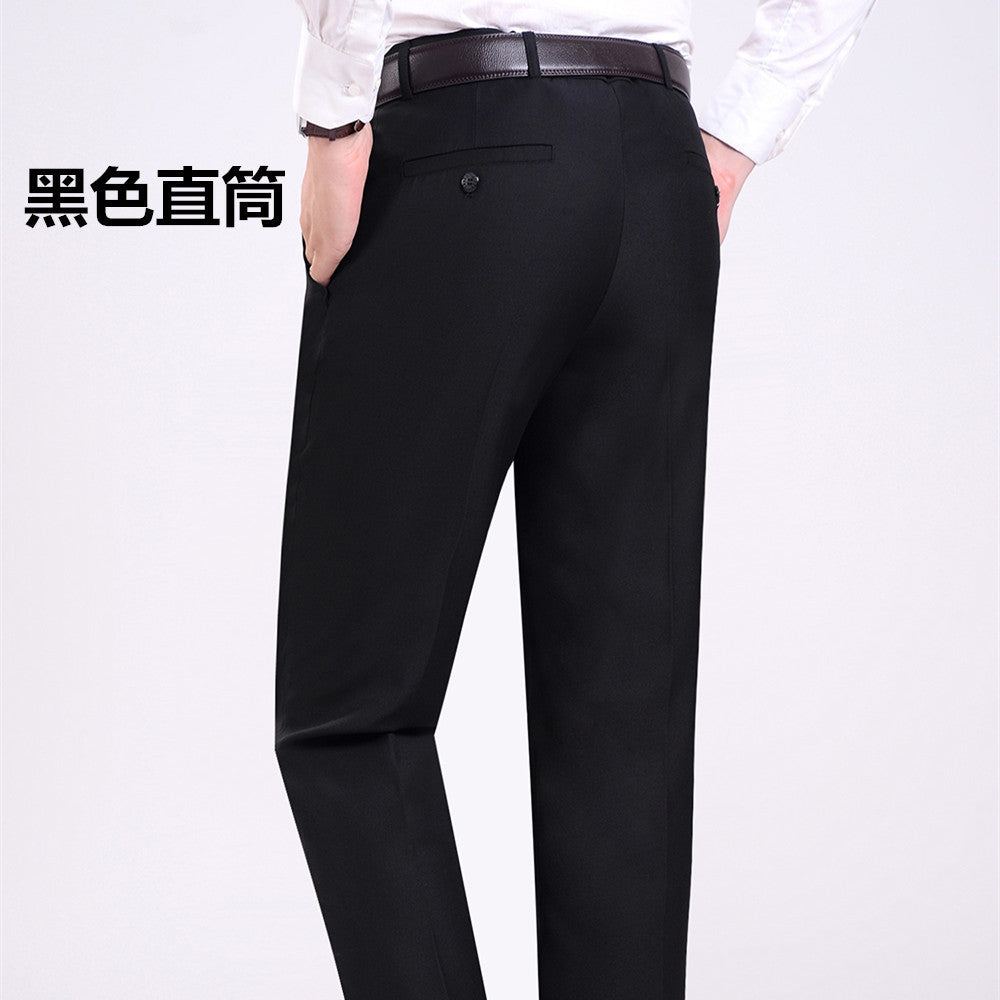 Men’s Business Dress Trousers – Slim & Straight Fit