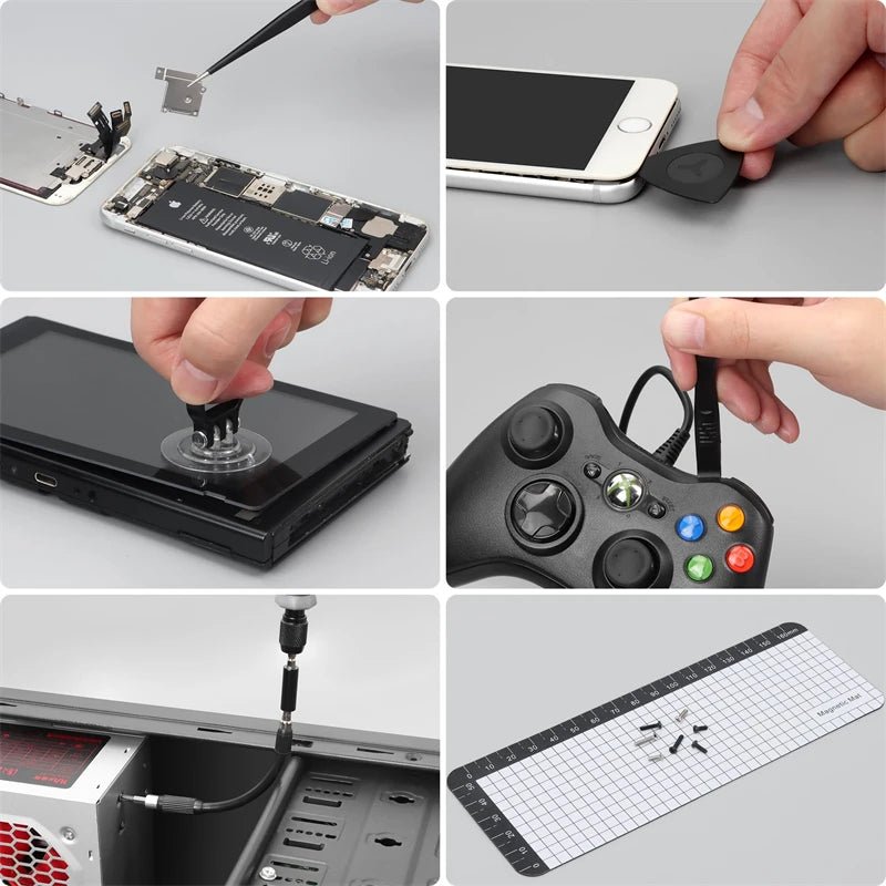 152 in 1 magnetic mini precision electric screwdriver Set Laptop Tool Kit Professional Computer Screwdriver Repair Screwdriver - Beauty