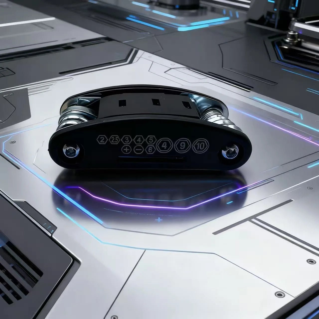 16 - in - 1 Socket Wrench Set, Non - Slip Rotating Head. Durable Stainless Steel for Home & Car Repairs. Easy & Universal Tool. - Beauty