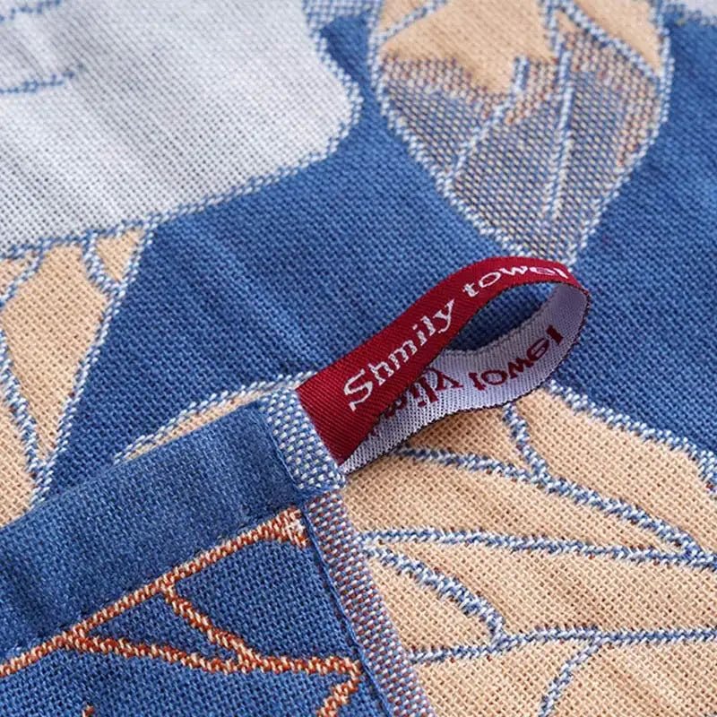 1PC - 34X40cm large kitchen towel, quick - drying four - layer cotton gauze, decorative family dining room tea towel - Beauty