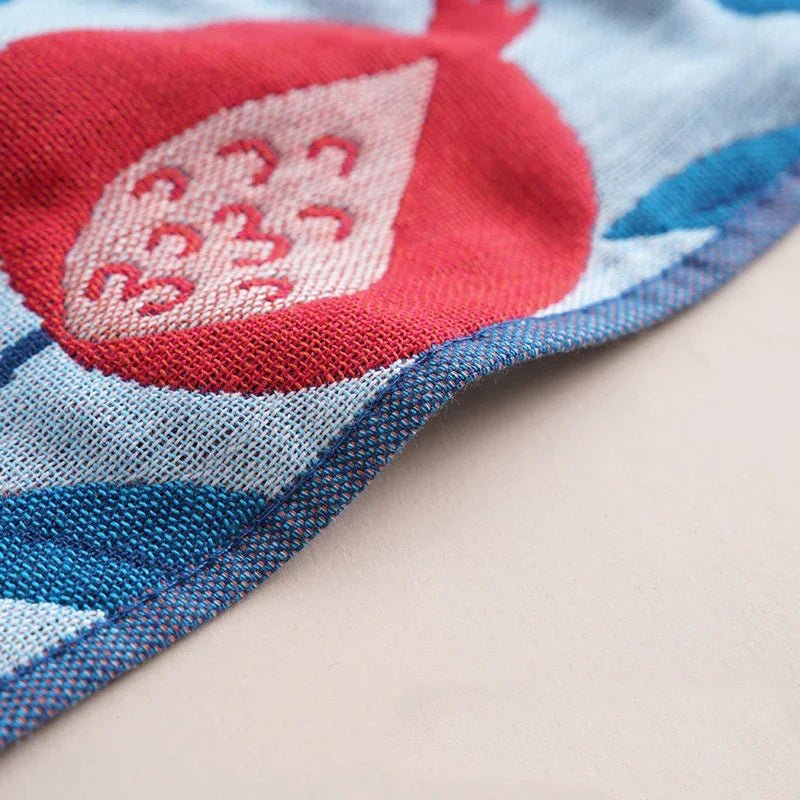 1PC - 34X40cm large kitchen towel, quick - drying four - layer cotton gauze, decorative family dining room tea towel - Beauty