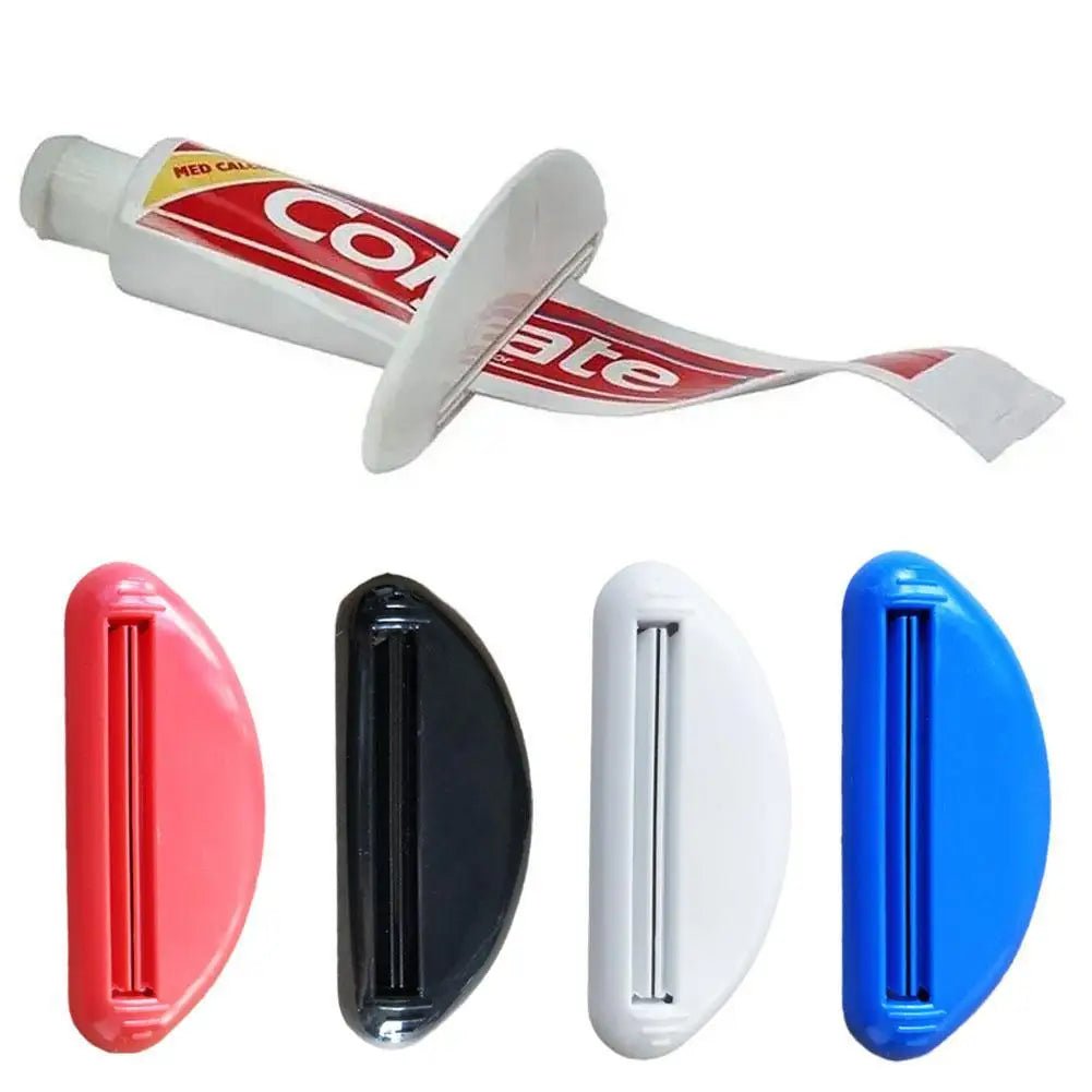 1pcs Multifunction Manual Toothpaste Dispenser Cream Tube Squeezer Bathroom Squeeze Paste Extruding Clip Squeezing Clamp - Beauty