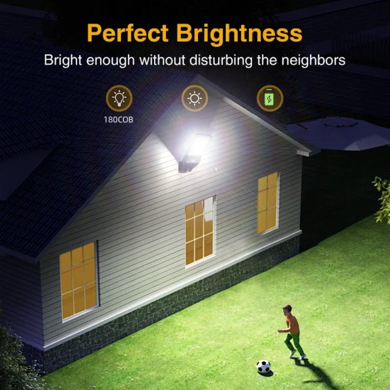2025 350000LM Outdoor Solar Lights Motion Sensor Solar Waterproof Security Wall Lighting Garden Wall Courtyard Path Lighting - Beauty