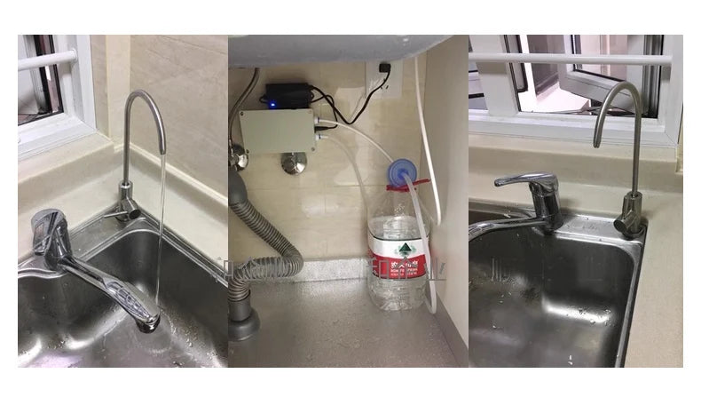 Faucet Electric Water Pump 12V 1.5 L/ Min Caravan Kitchen Automatic Suction Water Pump Motorhome Boat Galley Water Pump