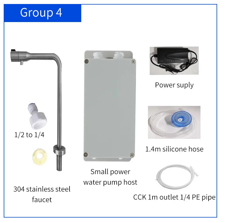 Faucet Electric Water Pump 12V 1.5 L/ Min Caravan Kitchen Automatic Suction Water Pump Motorhome Boat Galley Water Pump