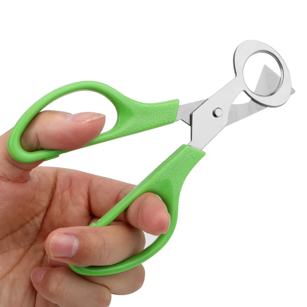 HILIFE Durable Multifunction Kitchen Tools Stainless Steel Blade Quail Egg Shell Scissors Cigar Cutters Rust Resistant