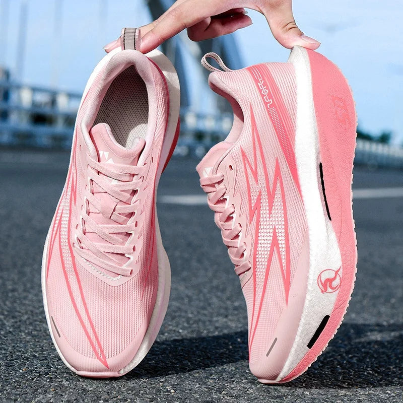 Sneaker Custom New Spring Autumn Youth Professional Marathon Running Couple Mesh Upper Breathable Luminous Versatile Fashion - Beauty